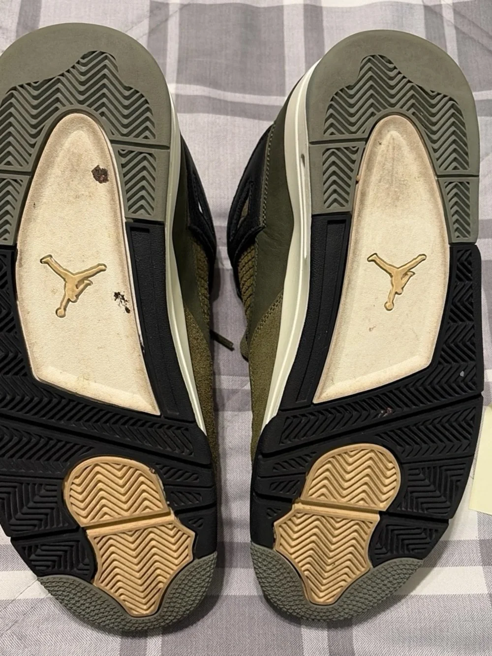 Jordan Men’s Sneakers - Olive Green Suede